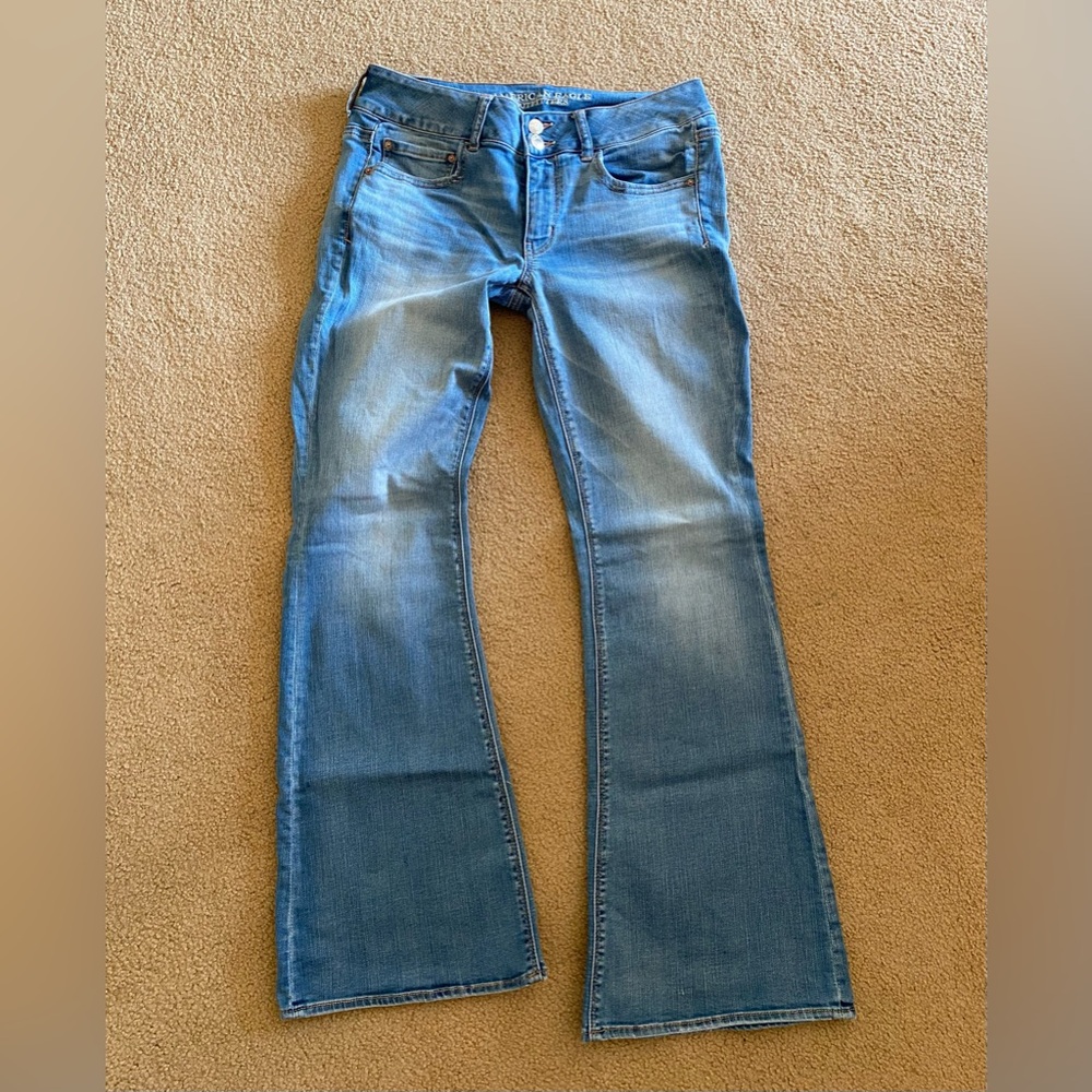 American Eagle Super Stretch Artist Flare Jeans